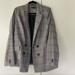 Kendall & Kylie Plaid Blazer